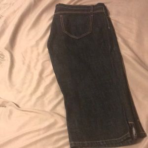 Gap crop jeans
